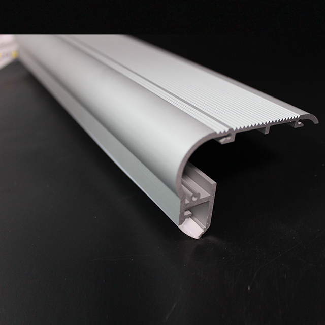 W80mm*H50mm (Ancho interior 12,2 mm) Perfil de aluminio LED para escalera